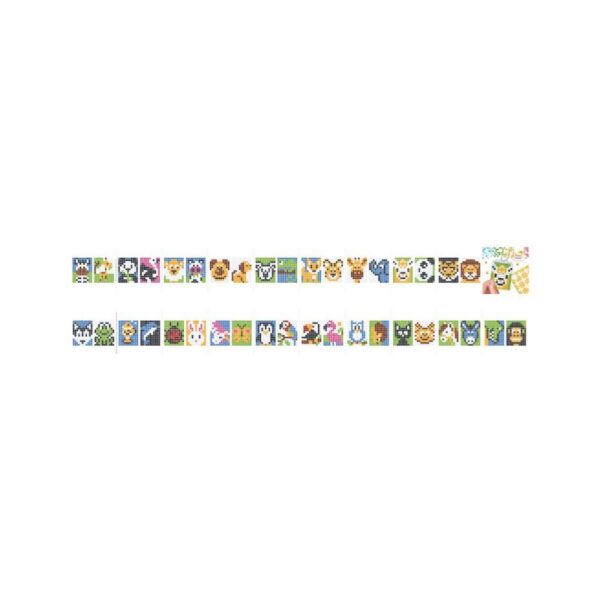 Kit 3 Portes Cles Pixel Pixelhobby