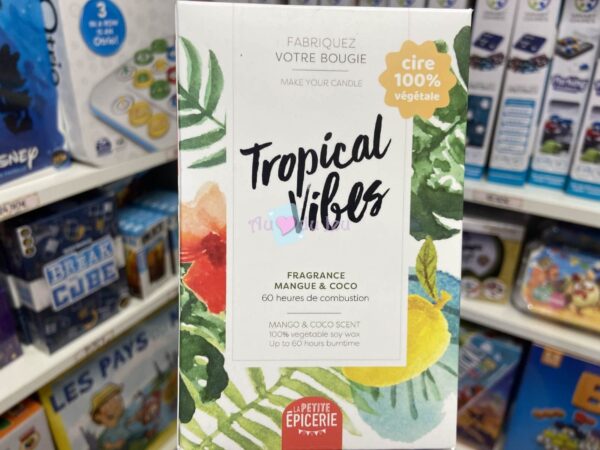Kit Bougie Tropical Vibes La Petite Epicerie