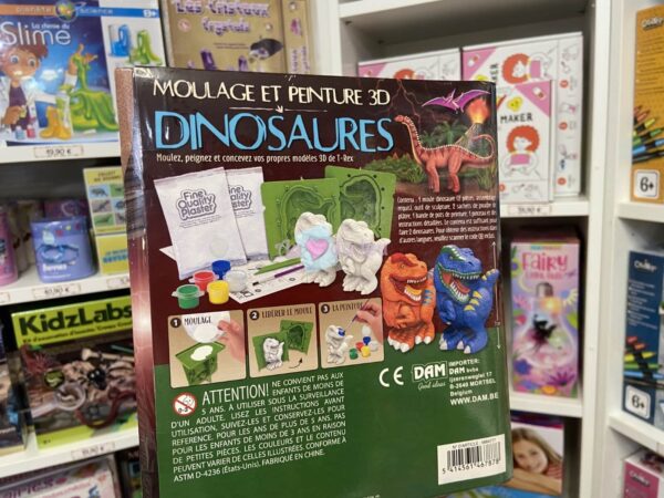 Kit de Moulage Dinosaures 3D 4M