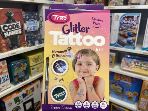 Kit de Tatouages Glitter Chevaux & Licornes