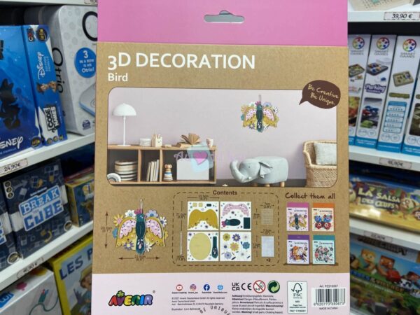 Kit Decoration 3D Oiseau – Image 2