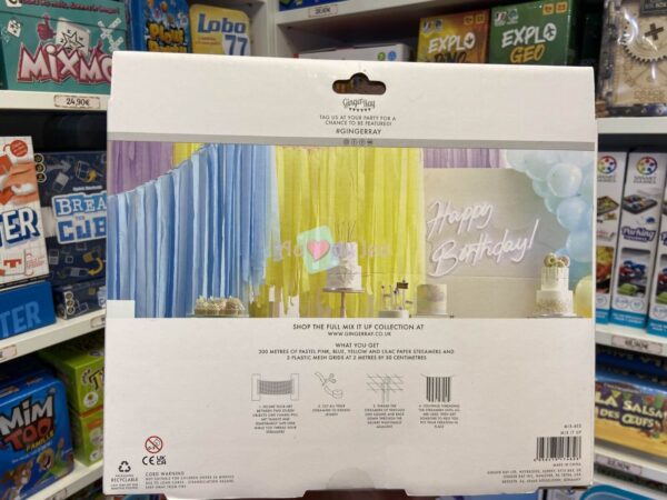 Kit Decoration Mural Papier Pastel Ginger Ray