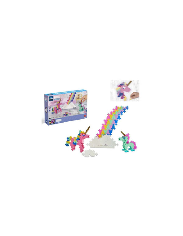 Kit Decouverte Licornes 275 Pièces Plus Plus