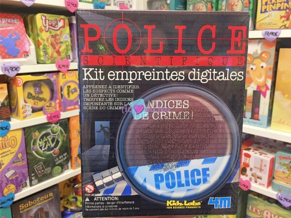 Kit Détective Empreintes Digitales Kidslabs