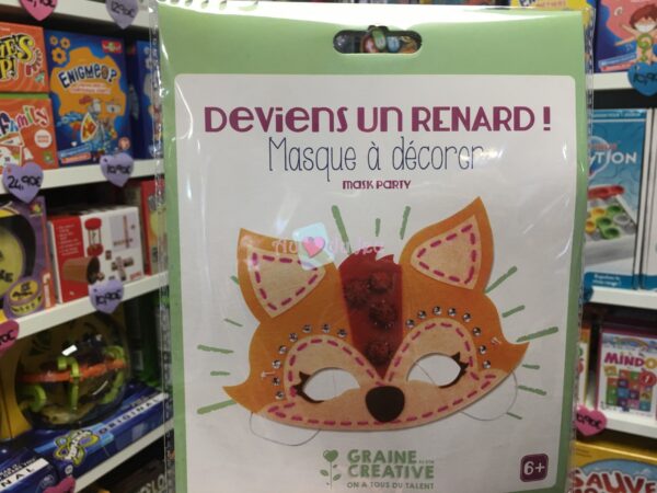 Kit Masque Feutrine Renard