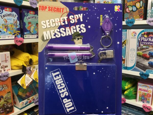 Kit Message Secret Bleu
