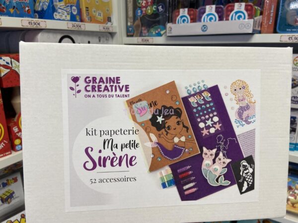 Kit Papeterie Ma Petite Sirène