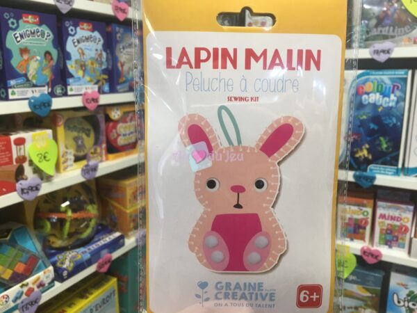 Kit Peluche à Coudre Lapin