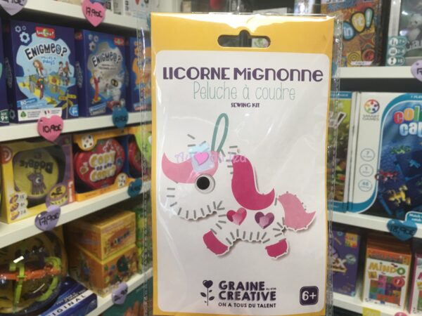 Kit Peluche à Coudre Licorne