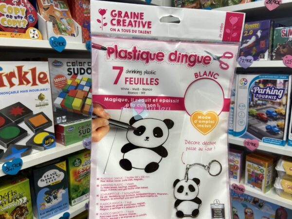 Kit Plastique Dingue - 7 Feuilles Blanches