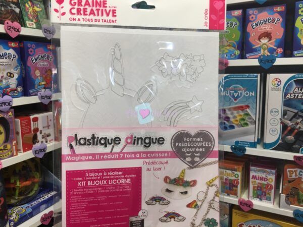 Kit Plastique Dingue - Bijoux Licorne