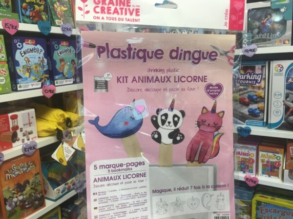 Kit Plastique Dingue Animaux Licorne