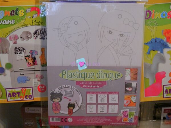 Kit Plastique Dingue - Kokeshis