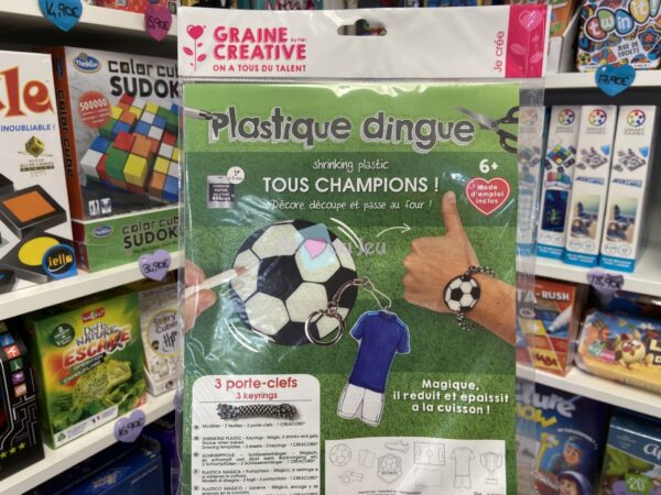 Kit Plastique Dingue - Porte Cles Football