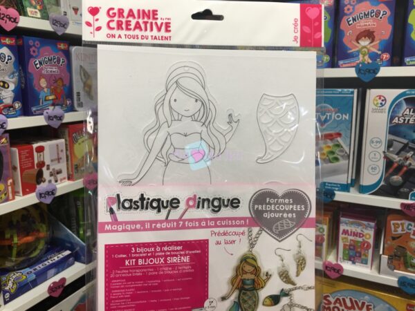 Kit Plastique Dingue - Sirene Graine Creative