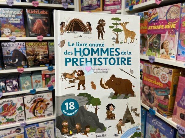 Le Livre Animé des Hommes Prehistoire
