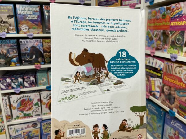 Le Livre Animé des Hommes Prehistoire – Image 2