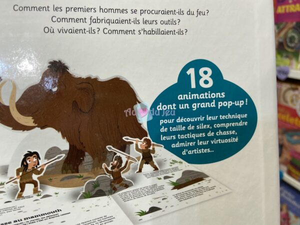 Le Livre Animé des Hommes Prehistoire – Image 3