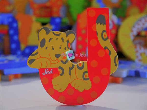 Lettre J En Bois