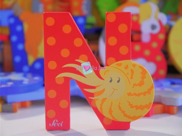 Lettre N En Bois