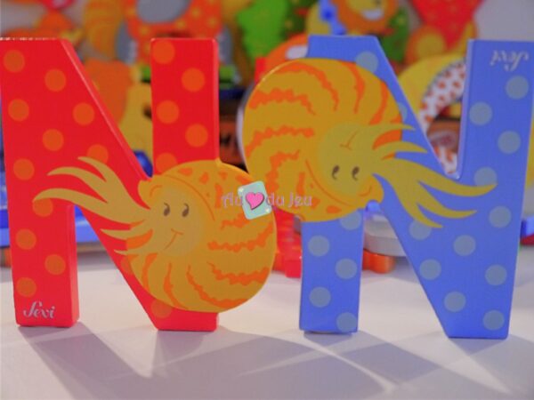 Lettre N En Bois – Image 2