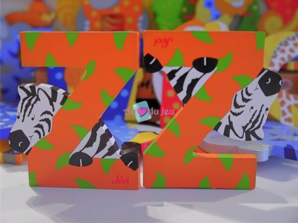 Lettre Z en Bois – Image 2