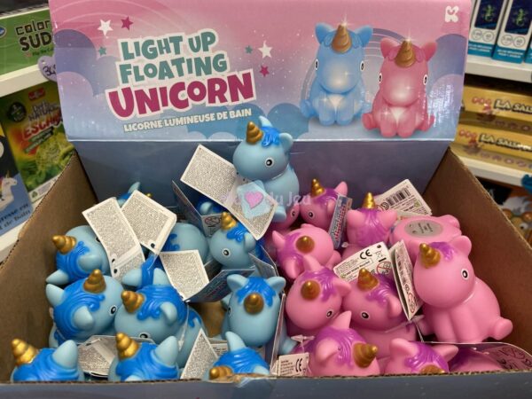 Licorne Lumineuse pour Le Bain