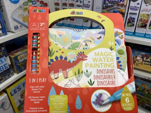 Livre Coloriage à l'Eau Dinosaures