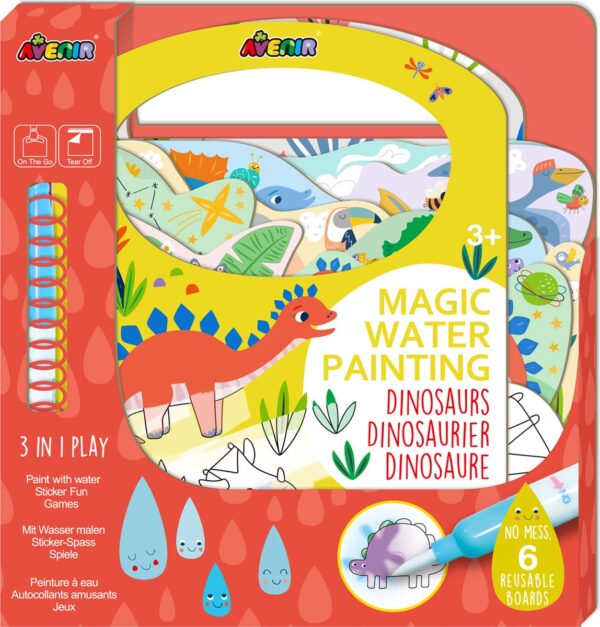 Livre Coloriage à l Eau Dinosaures Avenir