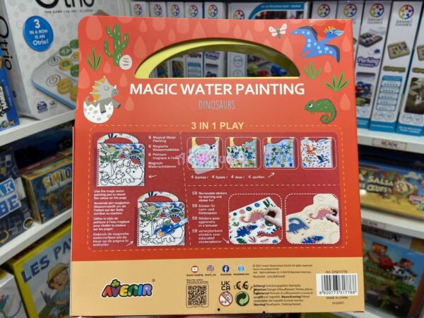 Livre Coloriage à l'Eau Dinosaures – Image 2