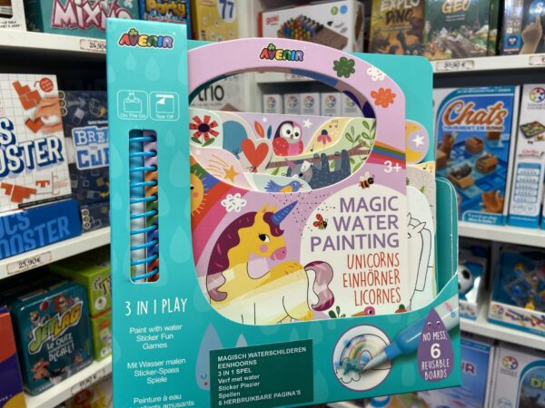 Livre Coloriage à l'Eau Licorne
