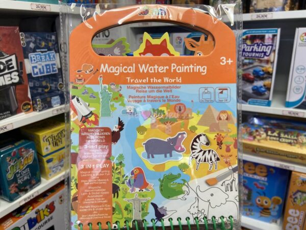 Livre Coloriage à l'Eau Monde