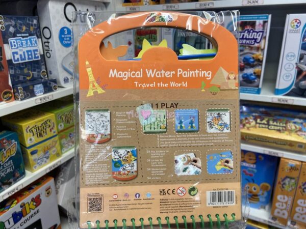 Livre Coloriage à l'Eau Monde