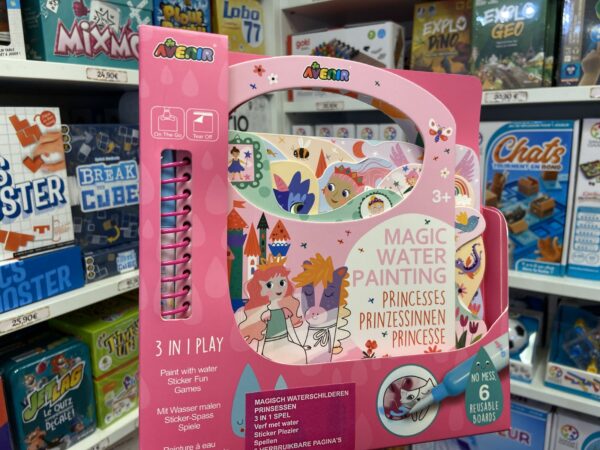Livre Coloriage à l'Eau Princesses