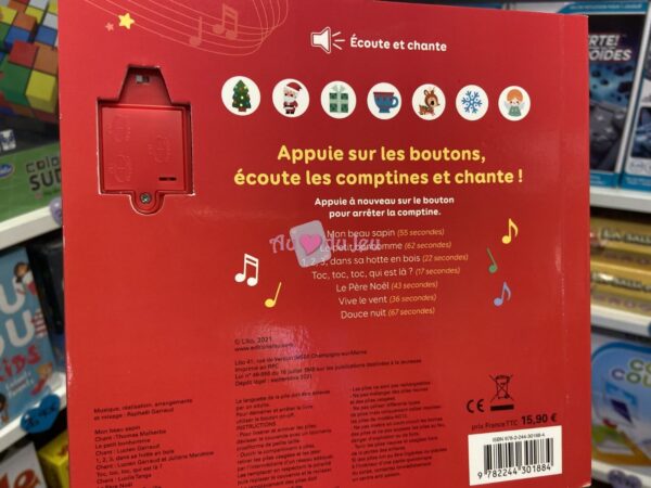 Livre Comptines de Noel – Image 2