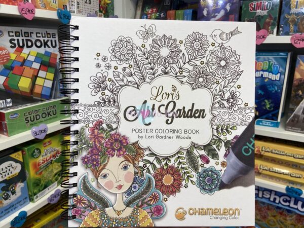 Livre de Coloriage Art Garden