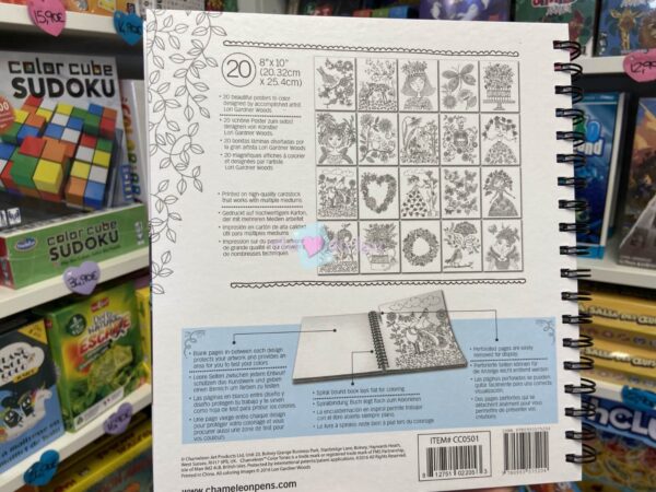 Livre de Coloriage Art Garden – Image 2