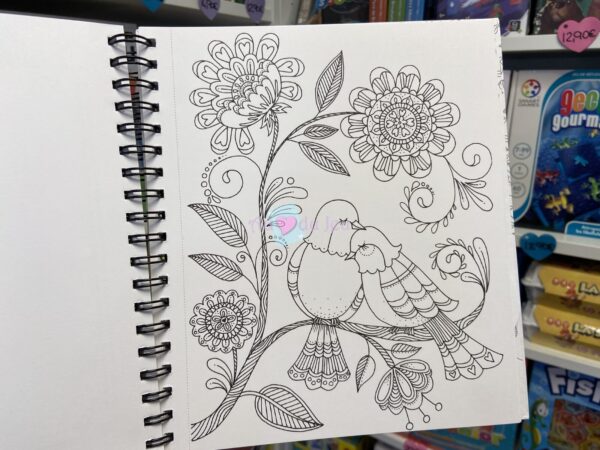 Livre de Coloriage Art Garden – Image 3