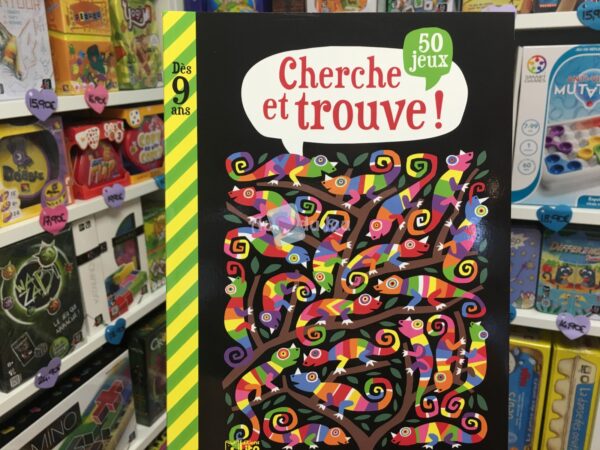 Livre Jeux Cherche et Trouve 9 Ans