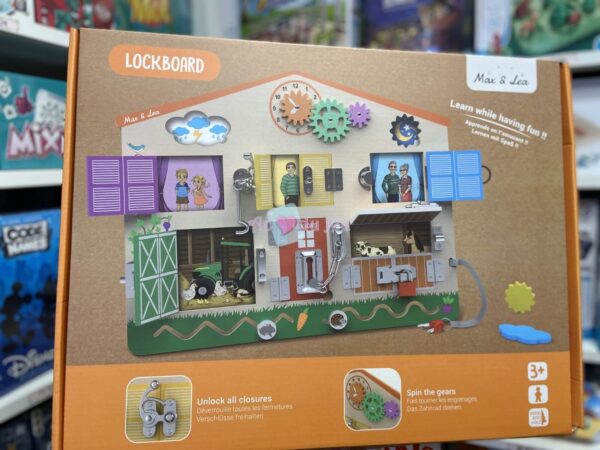 Lockboard - Tableau d'activités Max & Lea