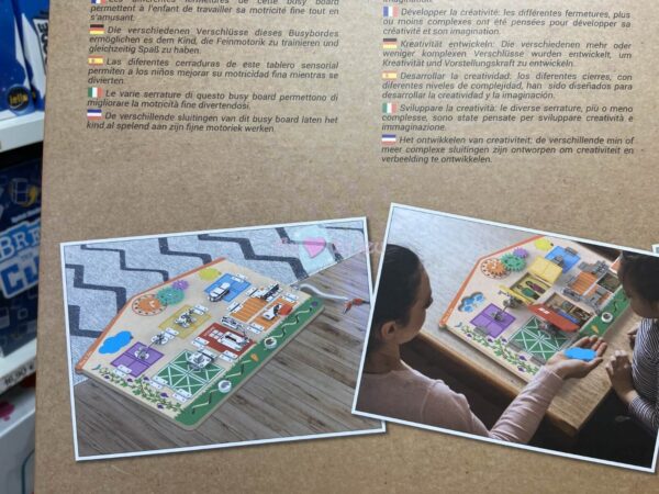 Lockboard - Tableau d'activités Max & Lea