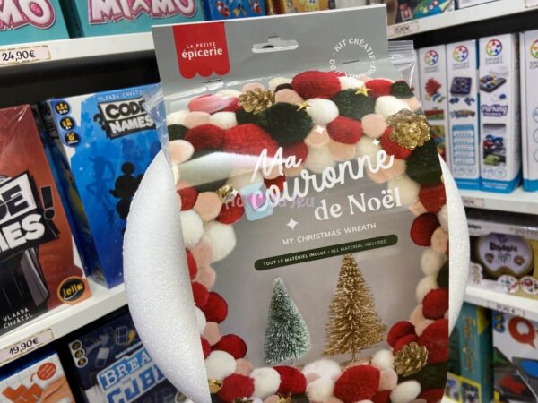 Ma Couronne de Noel Rouge Vert