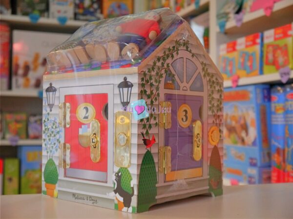 Maison à Clés et Sonnettes en bois