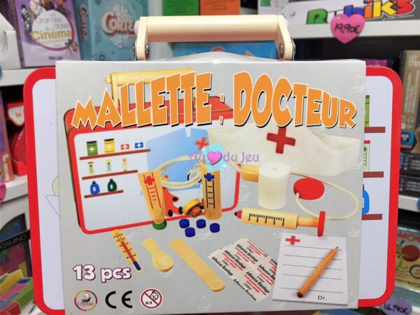 Mallette Docteur avec accessoires en bois Ulysse