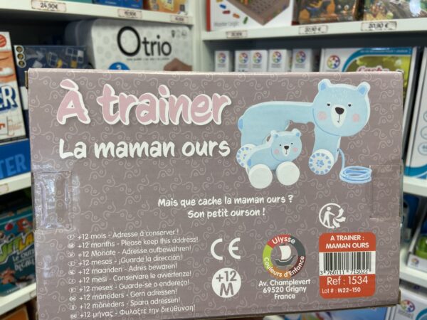 Maman Ourse à Trainer Ulysse