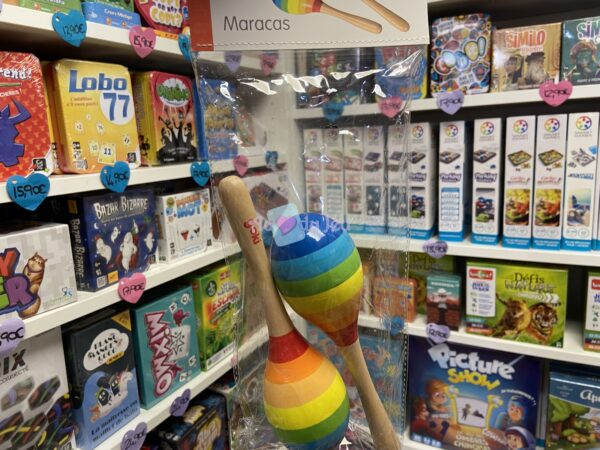 Maracas en bois