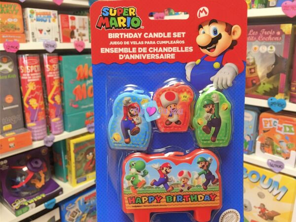 Bougies Anniversaire Mario Bros