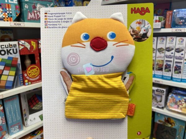Marionnette Tissu Chat Haba
