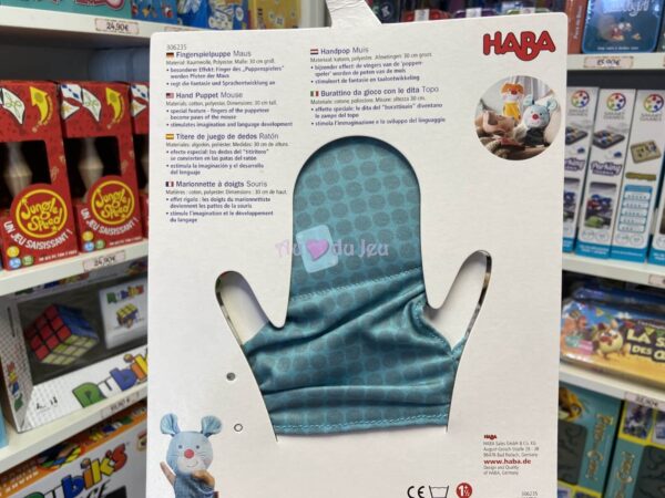 Marionnette Tissu Chat Haba