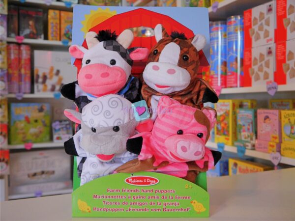 Marionnettes à mains Animaux Ferme